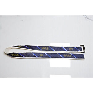 Kids Polo Ralph Lauren '67' Canvas D-Ring Belt – Blue & White – 31"  L